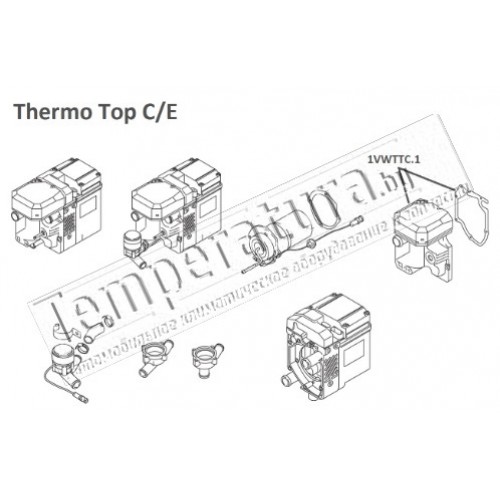 Cirkulyacionnyj Nasos Vebasto Pompa U 4847 12v Thermo Top E C P